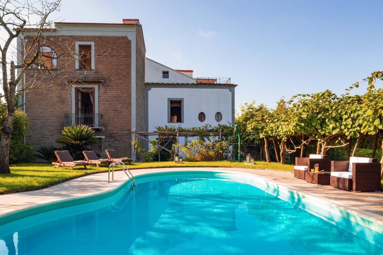 La Dimora 3: Comfort, Garden And Pool Massa Lubrense Eksteriør billede